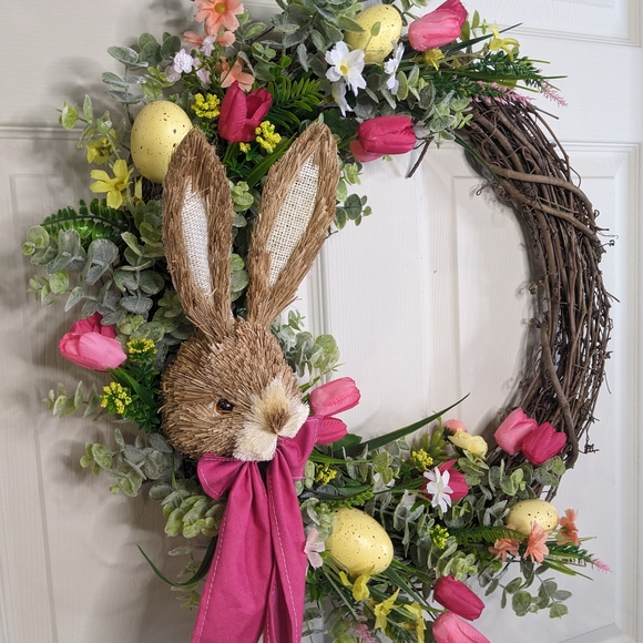 Spring Into Easter Wreath - Picture 2 of 3